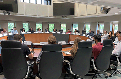 2024 Ignite Interns at the Executive Roundtable